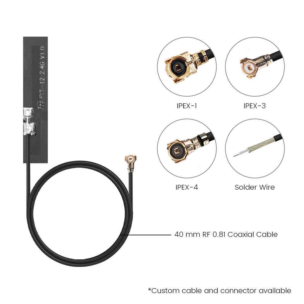 custom antenna cable and connectors